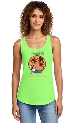 2027 WSP Women's Neon Green Tank tOP