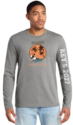 2027 WSP Unisex Light Heather Grey Long Sleeve Shirt