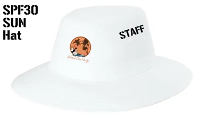 2027 WSP White Staff Sun Hat