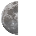 Last Quarter Moon Image